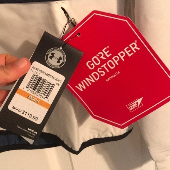 NWT Under Armour Unstoppable Hooded Jacket - Picture 4 of 7